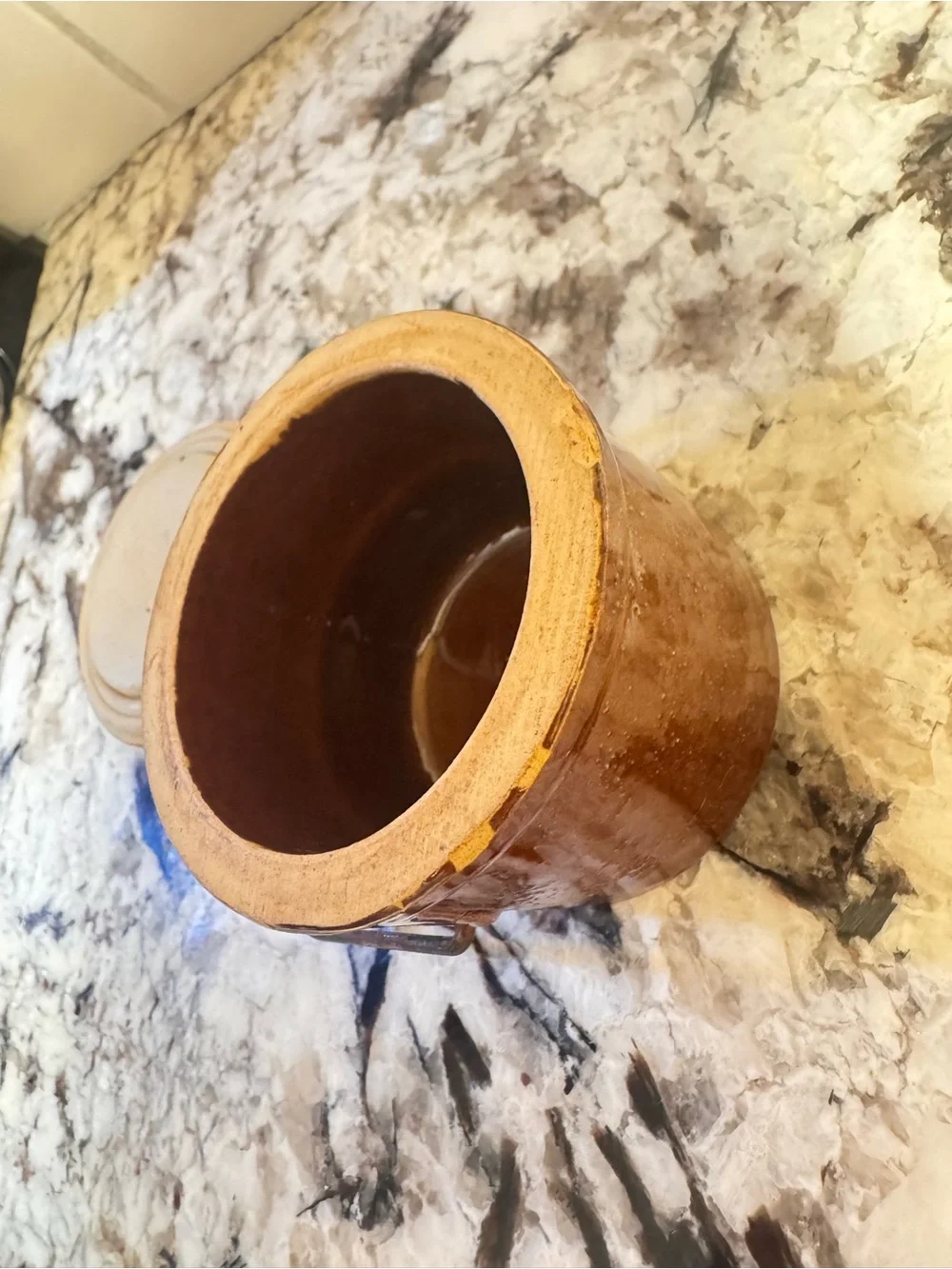 Western Stoneware Co. Monmouth Illinois Brown Stoneware Crock Jar